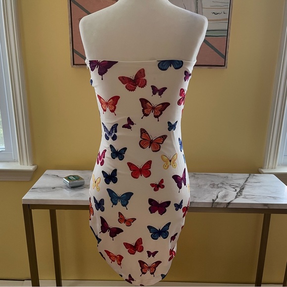 NWOT Women’s Superdown, Butterfly mini tube dress - Picture 6 of 7